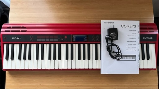 Roland GO:KEYS G-61K 61鍵 キーボード ACアダプター付