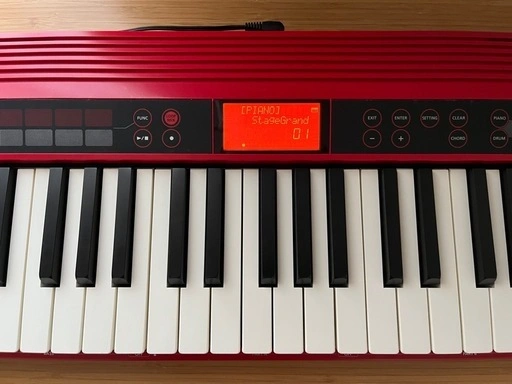 Roland GO:KEYS G-61K 61鍵 キーボード ACアダプター付の写真2枚目