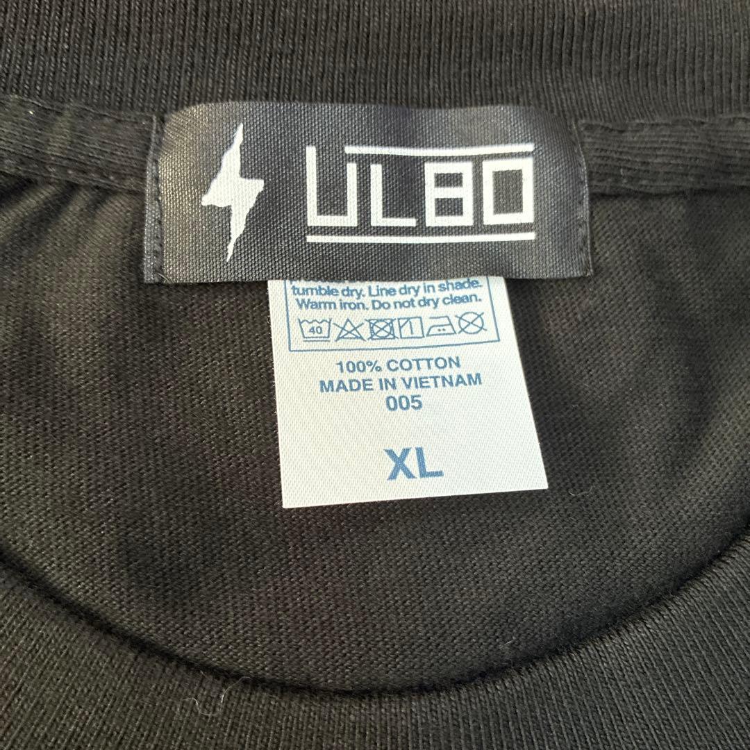 ULBO 反骨者 Tシャツ ブラック XLサイズの写真3枚目