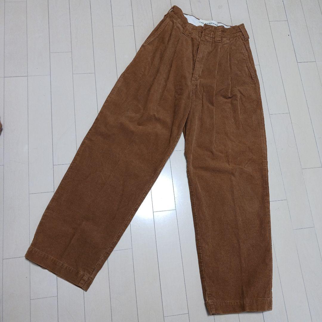 THE SHINZONE トムボーイパンツ コーデュロイ 32sizeの写真3枚目