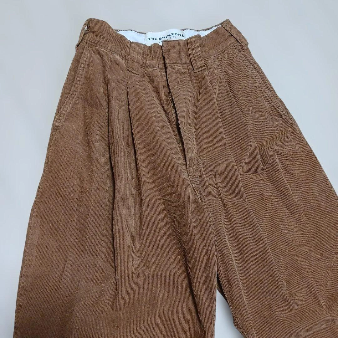 THE SHINZONE トムボーイパンツ コーデュロイ 32sizeの写真4枚目