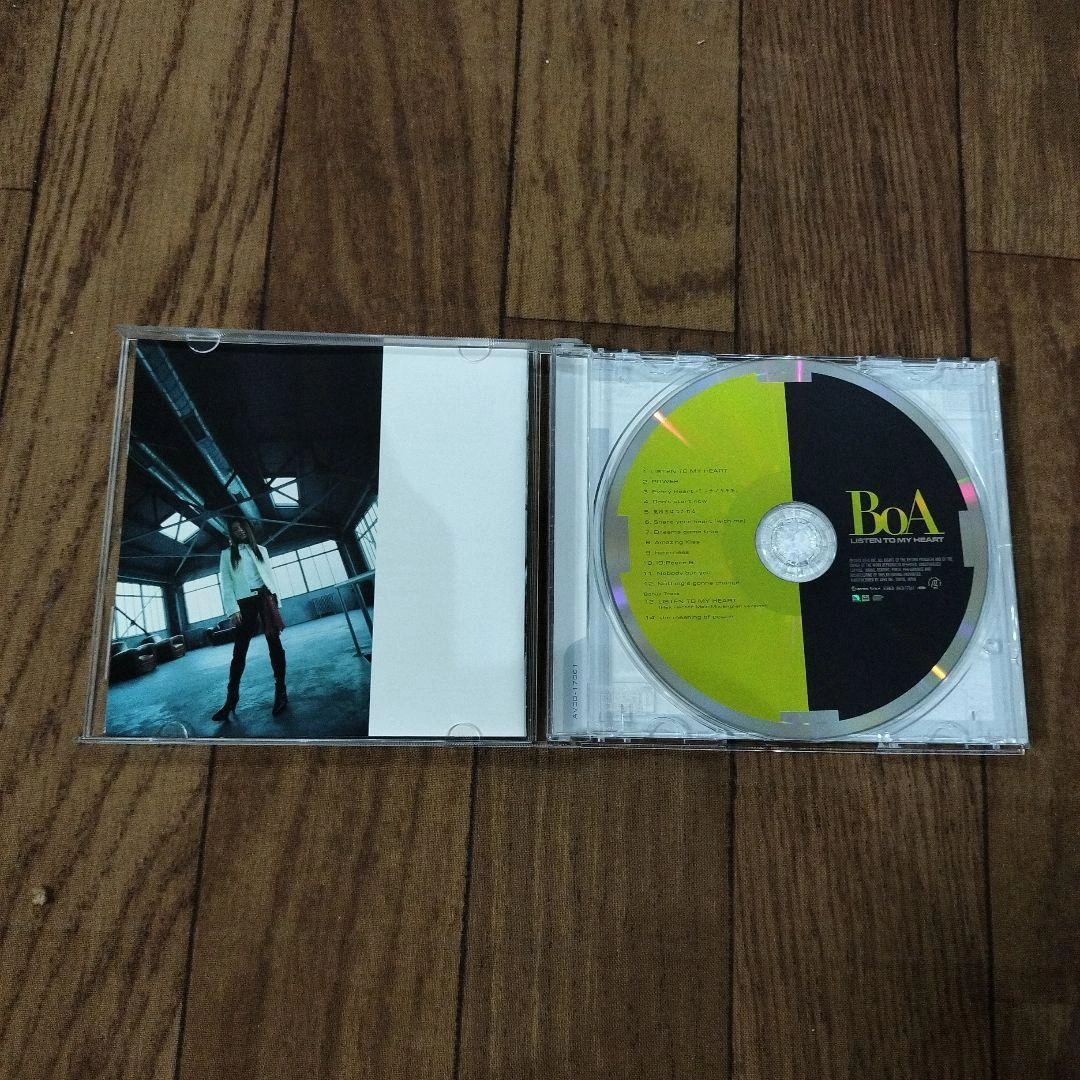 BoA LISTEN TO MY HEART CDの写真3枚目