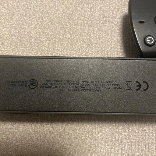 fireTVstick 4K 第1世代の写真2枚目