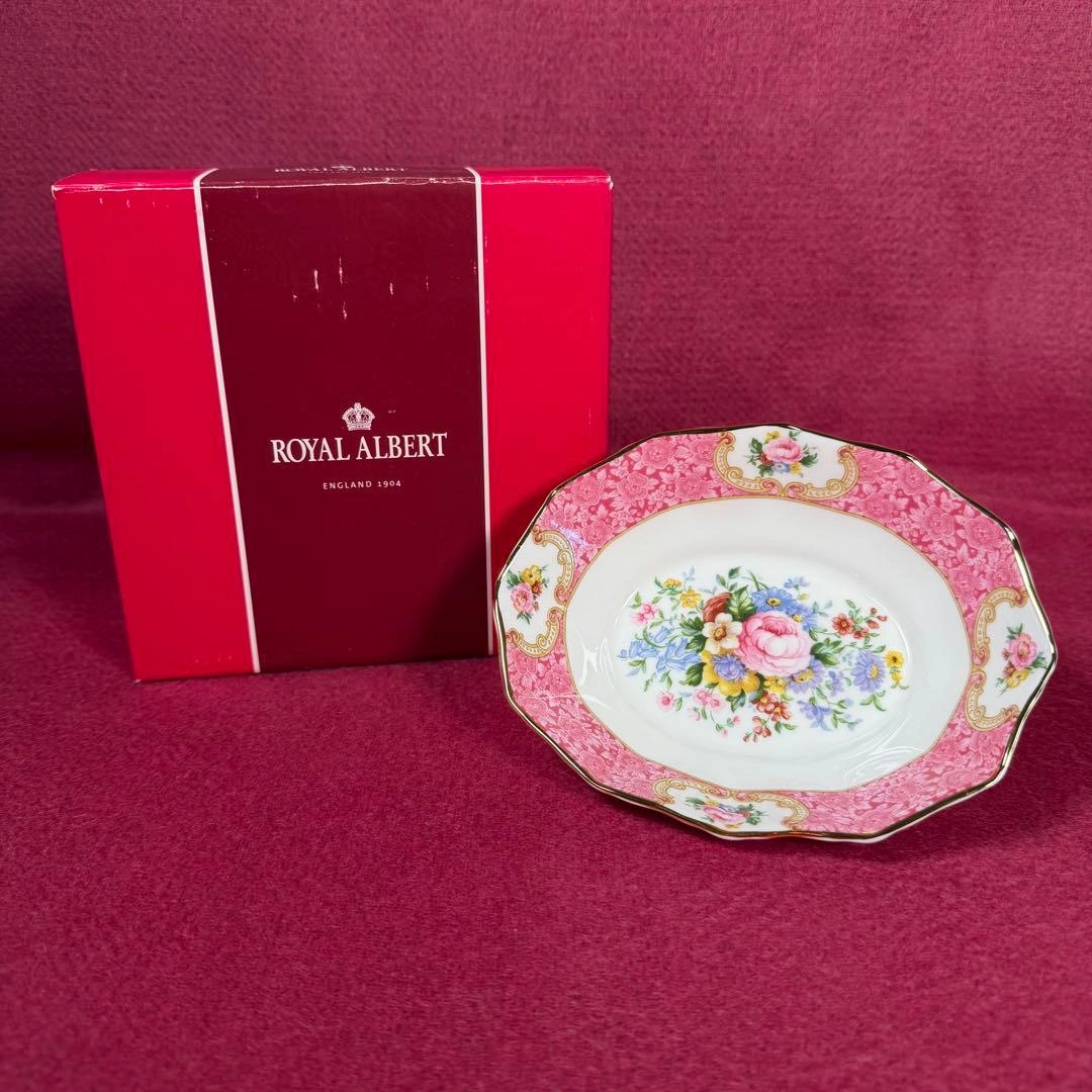 Royal Albert ロイヤルアルバート オーバル スイート トレイ 花柄