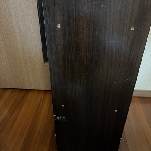 【無料】木製3段カラーボックス 2個セット（傷あり）の写真3枚目