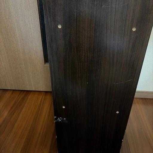 【無料】木製3段カラーボックス 2個セット(傷あり)の写真3枚目