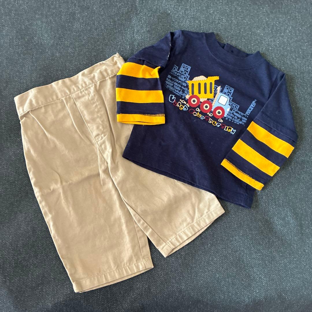 シャツとチノパンのセット　男の子用