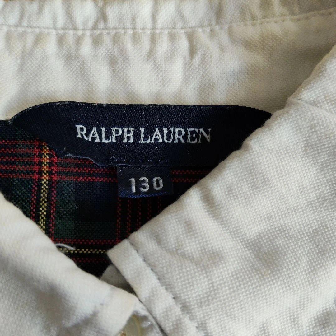 RALPH LAUREN チェック柄 ワンピース 130cmの写真4枚目