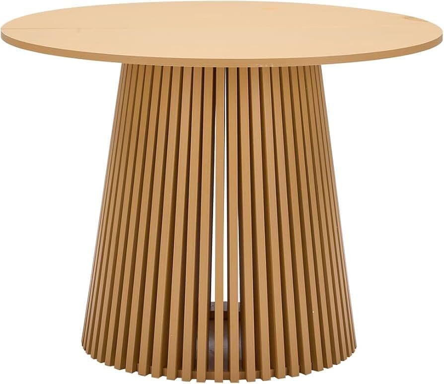 新品！円形ダイニングテーブル 木製 120×75