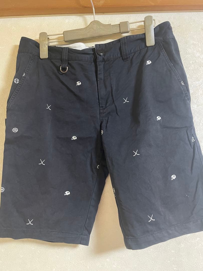 【値下げ】TOMMY HILFIGER ハーフパンツ ブラック Mサイズ