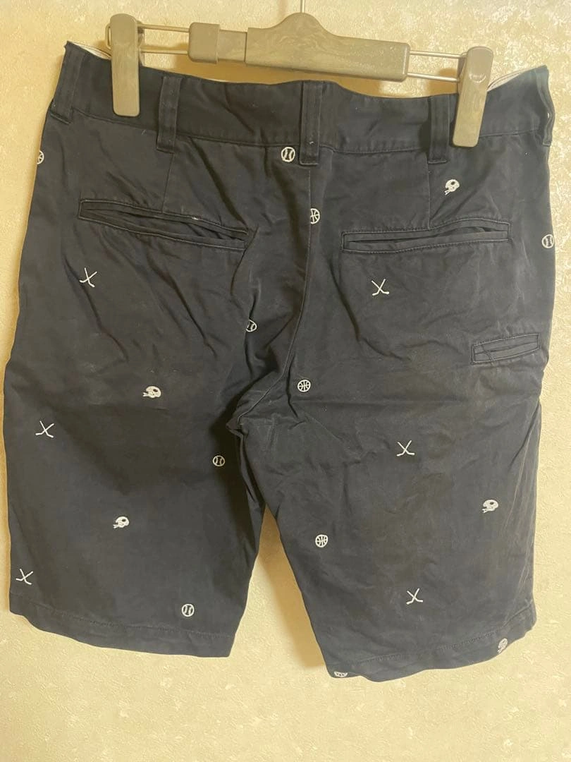 【値下げ】TOMMY HILFIGER ハーフパンツ ブラック Mサイズの写真2枚目