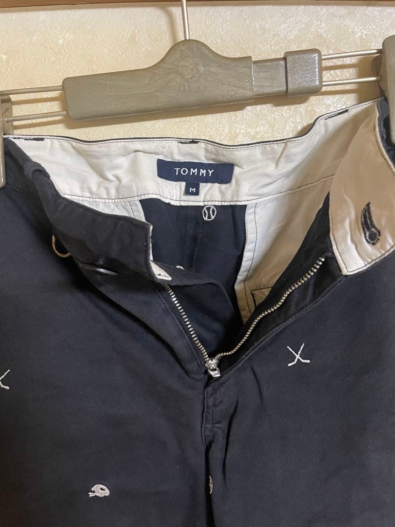 【値下げ】TOMMY HILFIGER ハーフパンツ ブラック Mサイズの写真3枚目