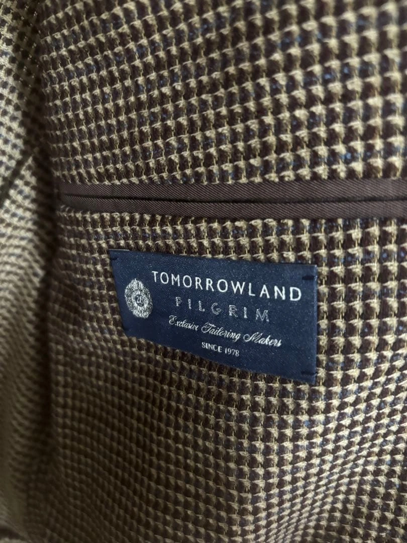 新品 TOMORROWLAND PILGRIM テーラードジャケット 半額以下の写真3枚目