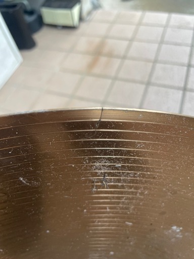 【ジャンク・割れあり】SABIAN B8 Medium Crash 16インチ クラッシュシンバルの写真3枚目