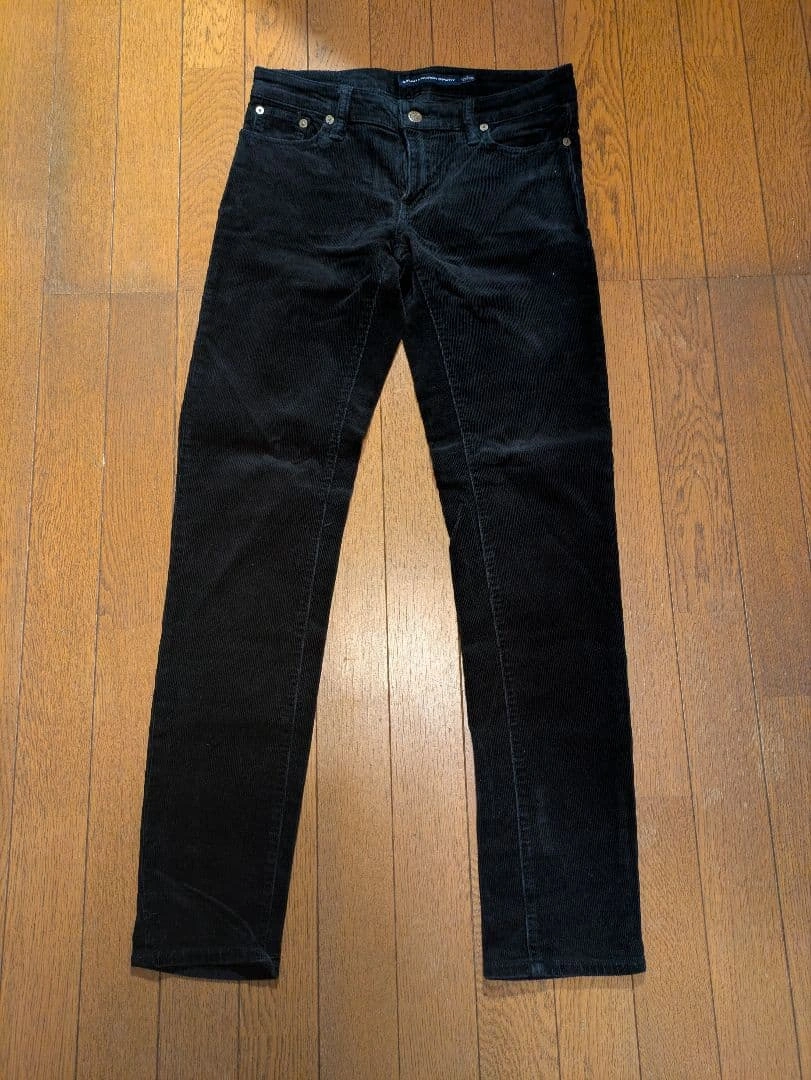 RALPH LAUREN SPORT(ラルフローレン)コーデュロイスキニーパンツ 黒 サイズ4の写真4枚目