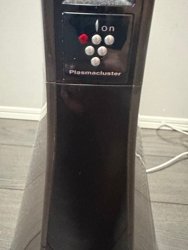 SHARPプラズマクラスタースリムファン2014年製の写真2枚目