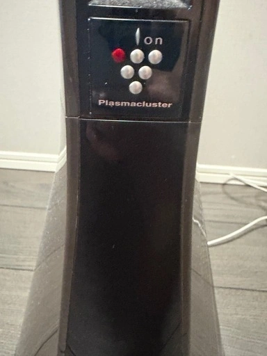 SHARPプラズマクラスタースリムファン2014年製の写真2枚目