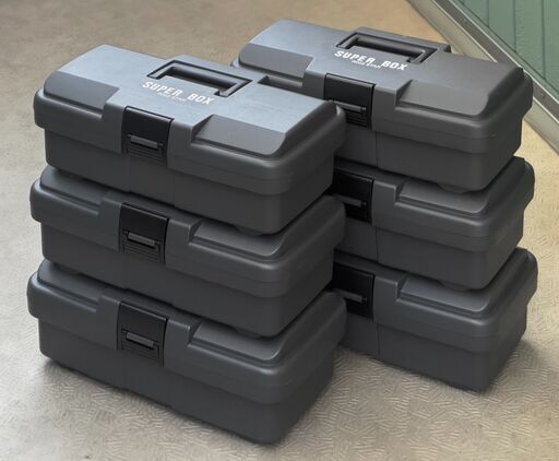 リングスター ツールボックス 工具箱 グレー SR-385 まとめて6箱セットの写真2枚目