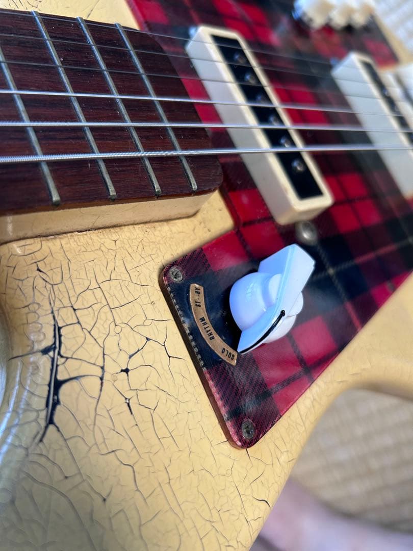 Guyatone LG-75 長岡亮介 ビザールギターの写真8枚目