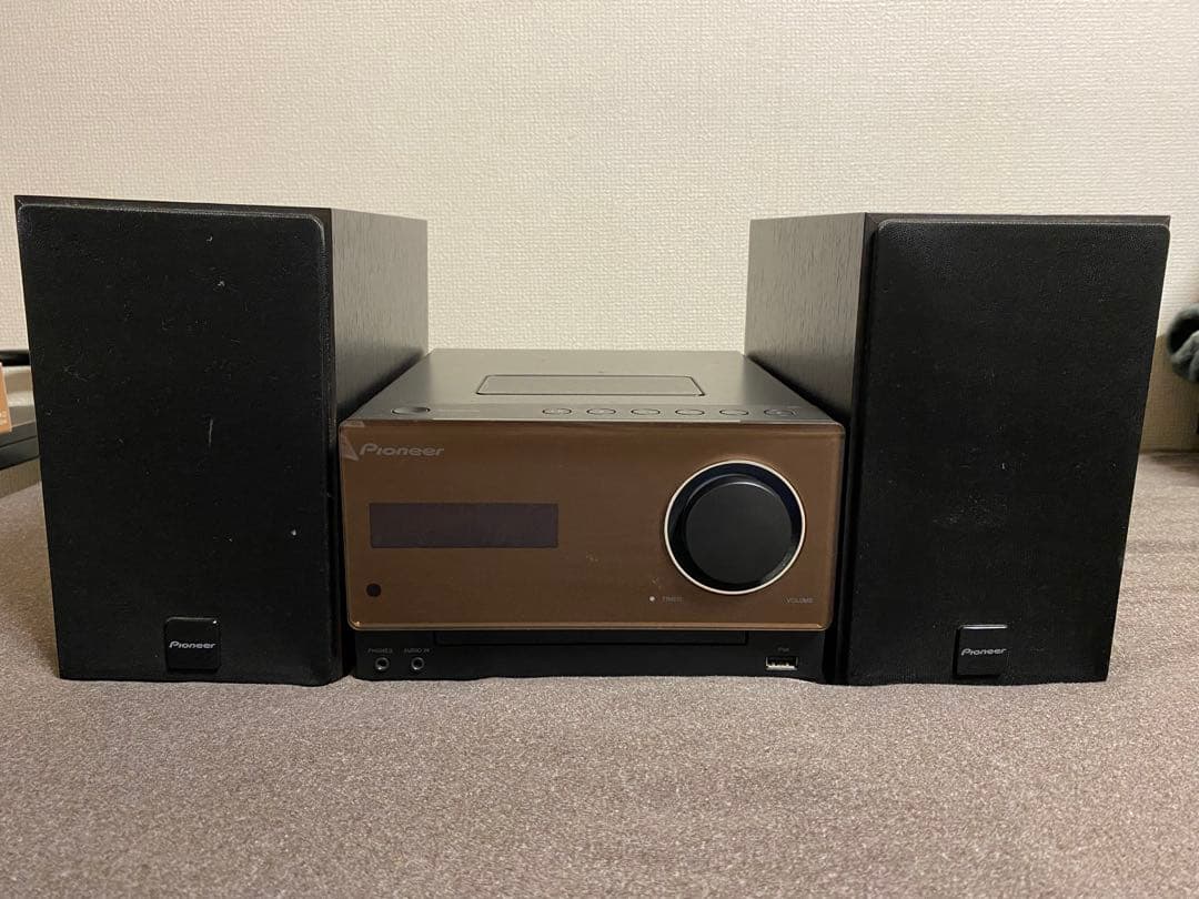 Pioneer ミニコンポ X-CM31 ブラウン