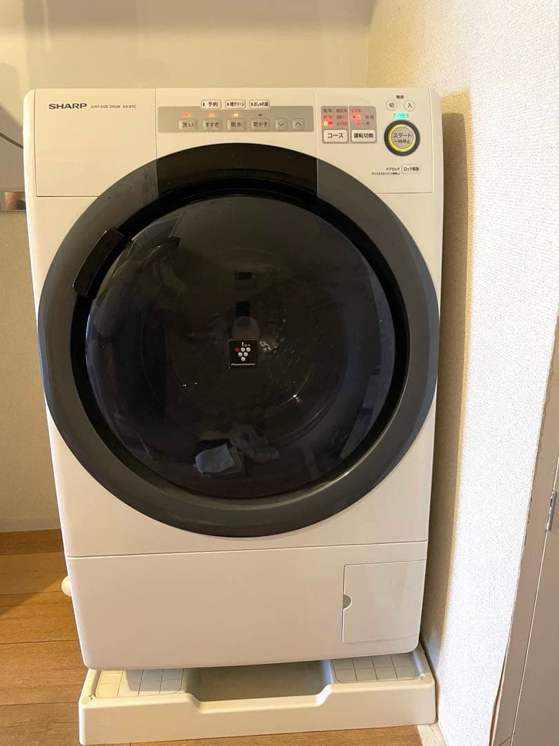 SHARP ドラム式洗濯乾燥機 ES-S7C