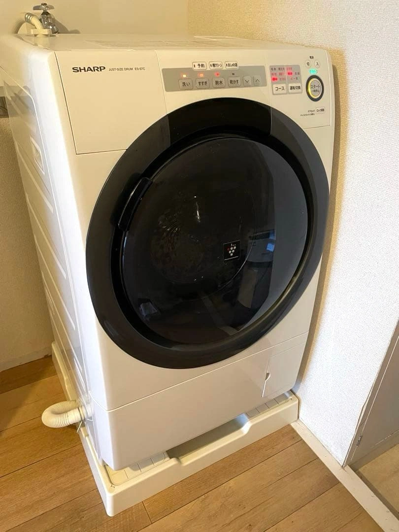 SHARP ドラム式洗濯乾燥機 ES-S7Cの写真2枚目