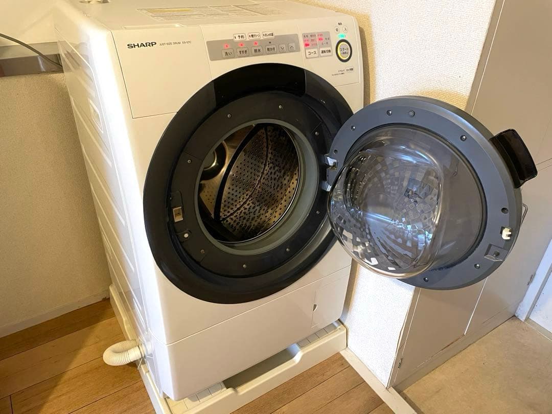 SHARP ドラム式洗濯乾燥機 ES-S7Cの写真10枚目