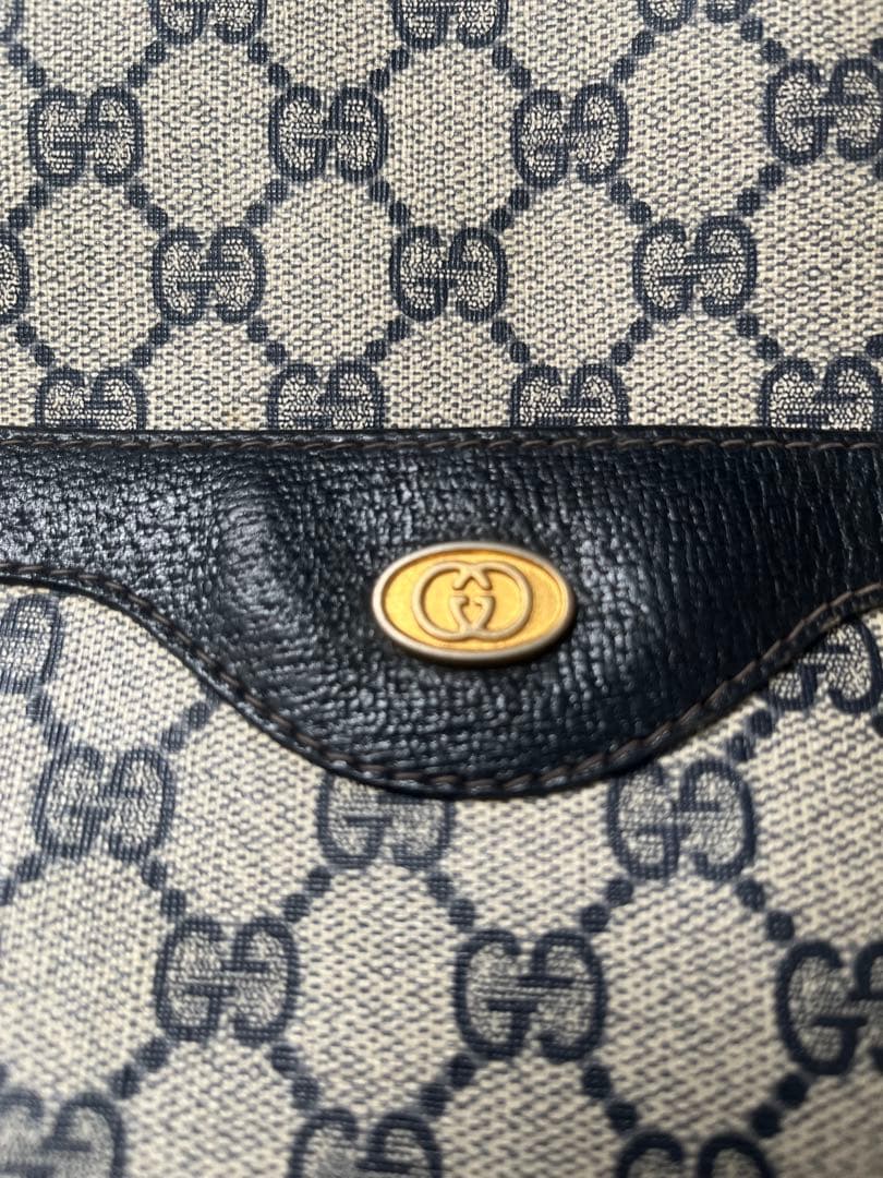 グッチ GUCCI オールド GGスプリーム シェリーライン トートバッグの写真2枚目