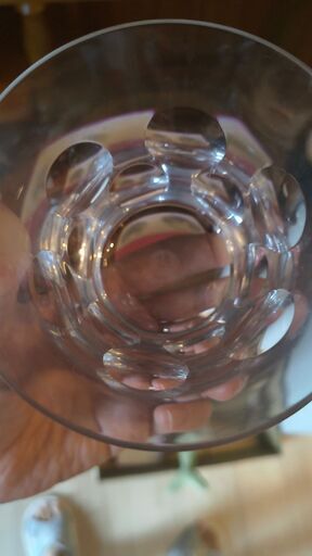 バカラ Baccarat ベルーガ タンブラー ペア クリスタル 化粧箱付き 美品の写真2枚目