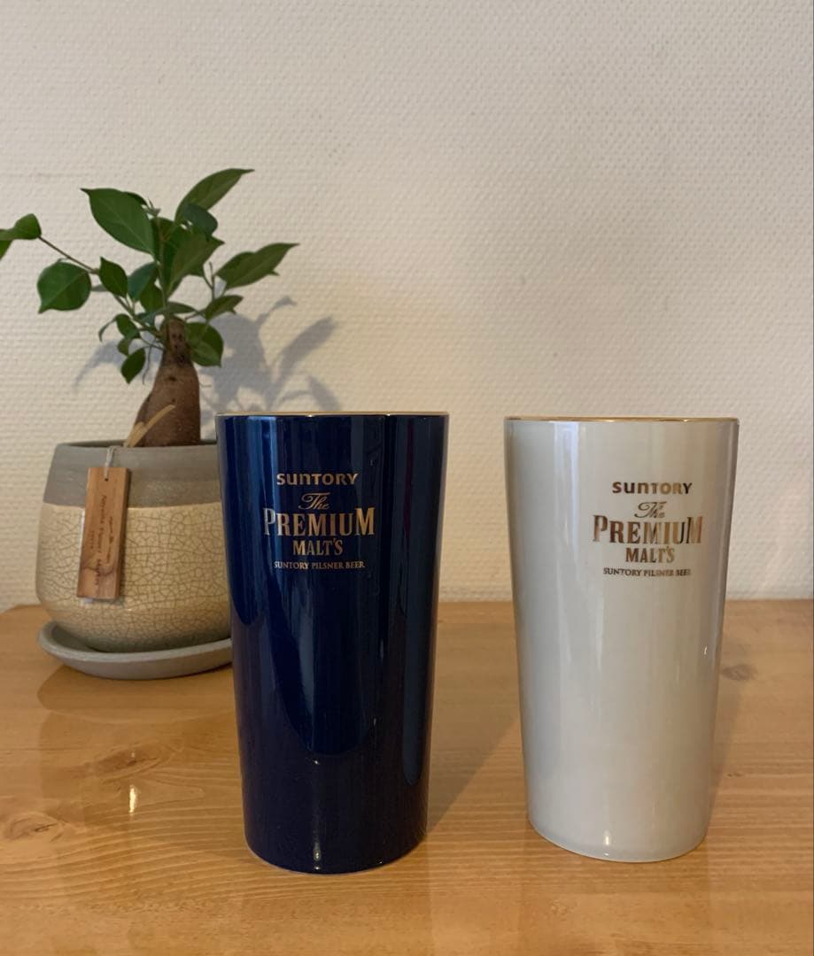 SUNTORY PREMIUM MALTS 陶製タンブラー 2個セット
