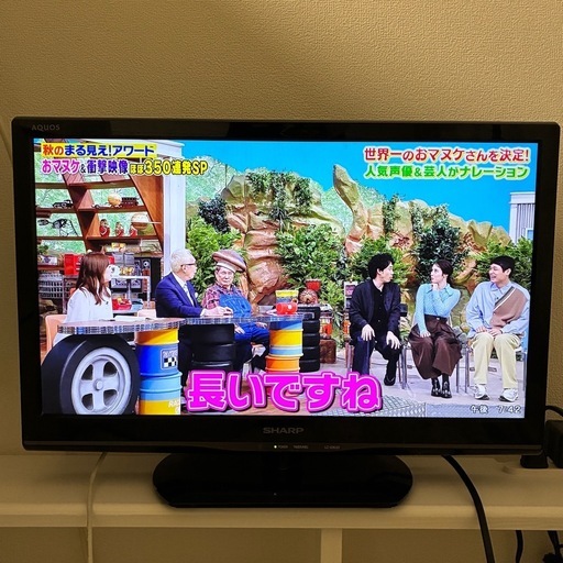 【SHARP】22V型液晶テレビ AQUOSの写真4枚目