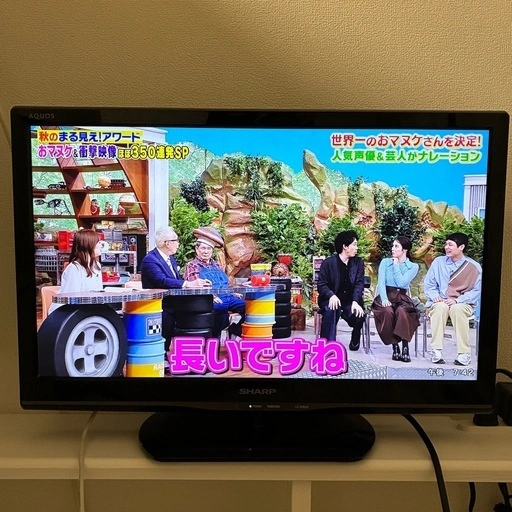 【SHARP】22V型液晶テレビ AQUOSの写真4枚目