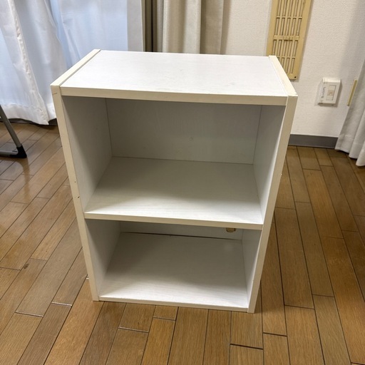 カラーボックス白