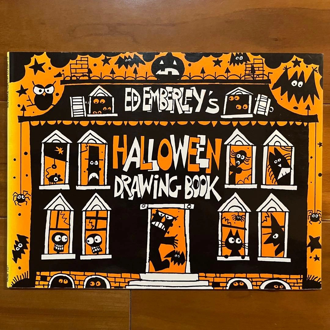 Ed Emberley's Halloween Drawing Book(描き方