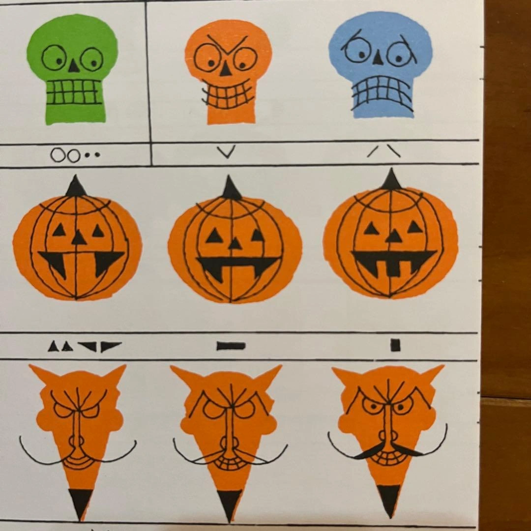 Ed Emberley's Drawing Book of Faces (描き方の写真6枚目