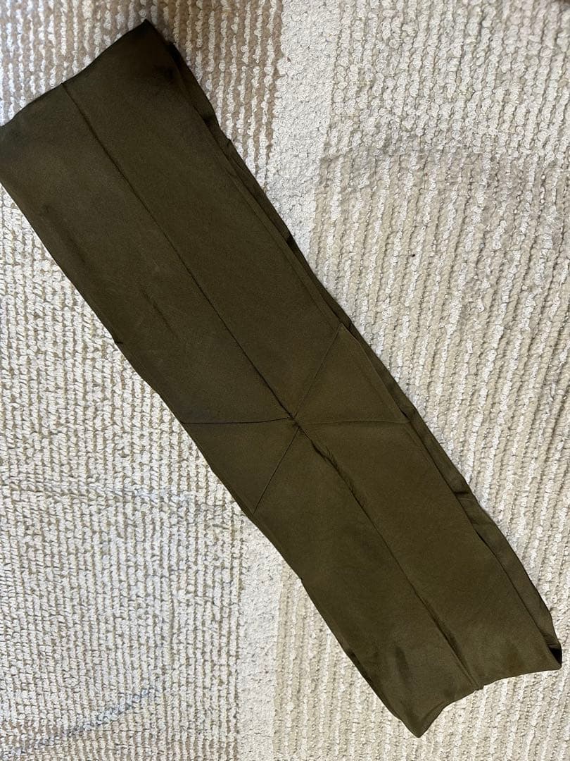 簡単たたみバッグ 鎌倉スワニー仕様 傘布リメイクの写真2枚目