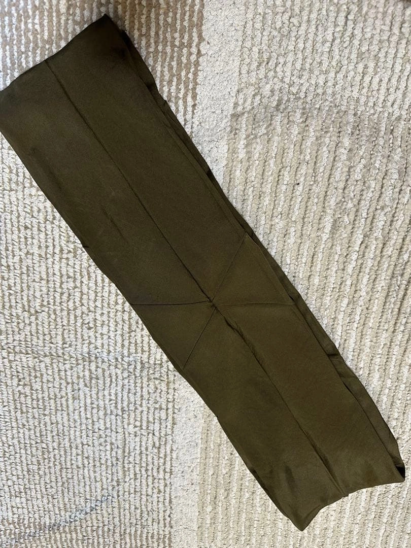 簡単たたみバッグ 鎌倉スワニー仕様 傘布リメイクの写真2枚目