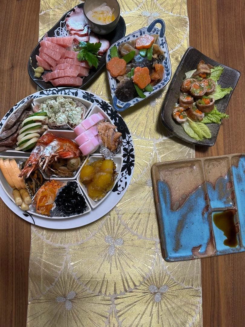 いいね無し購入タッセルおまけ 豪華袋帯リメイク テーブルランナー タペストリー可