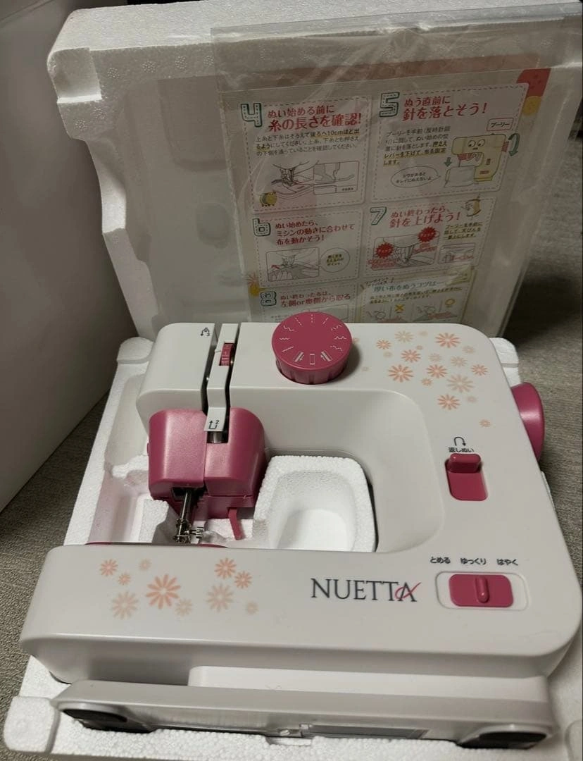 6/25値上げ ミシン ヌエッタ ¥15178 非常に良い中古より格安 新品?