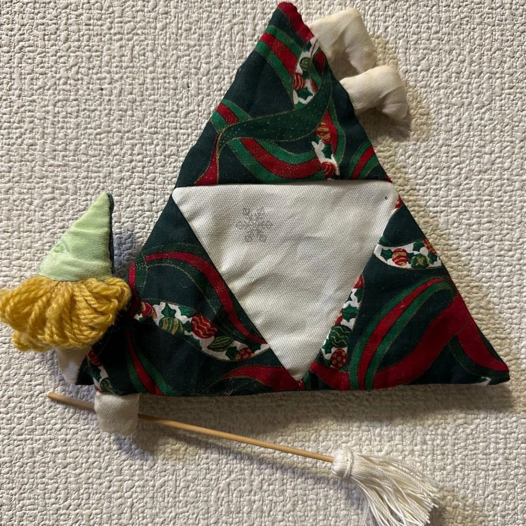 新品 ハロウィン飾り&クリスマス飾 ハンドメイド 布製 魔女or妖精