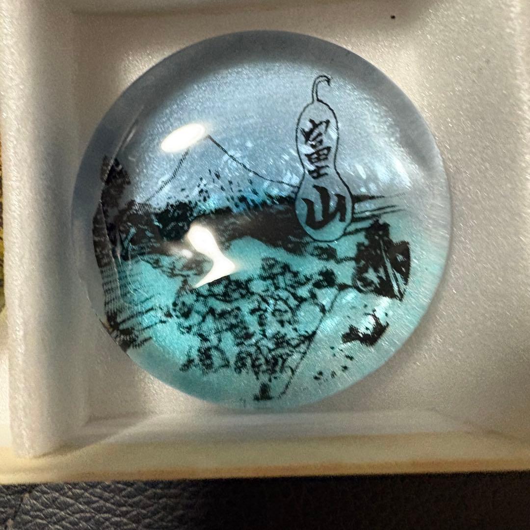 【未使用】野口硝子 限定品 フュージョンファクトリー 浮世絵ガラス 箸置き 藤沢の写真5枚目