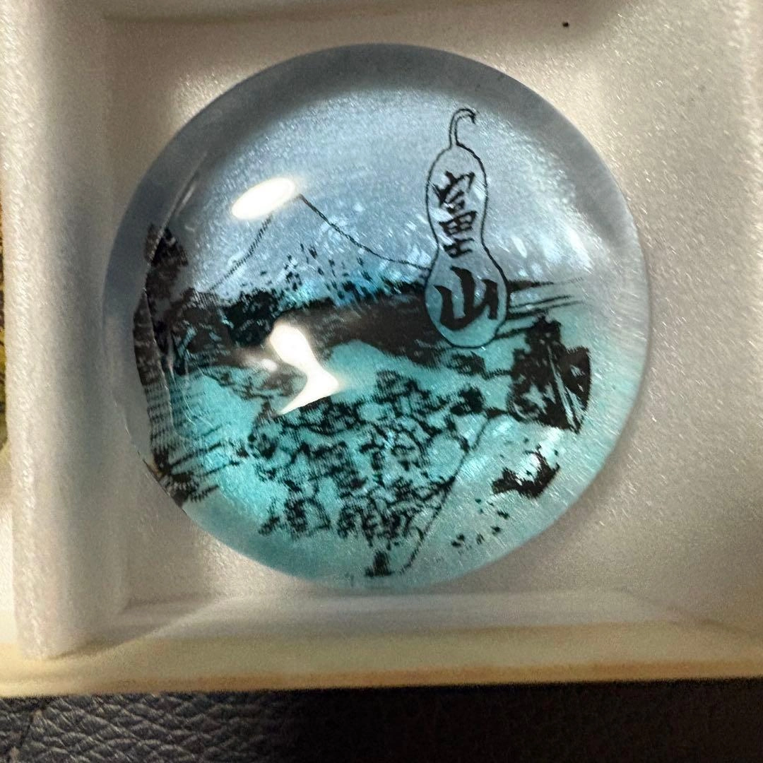 【未使用】野口硝子 限定品 フュージョンファクトリー 浮世絵ガラス 箸置き 藤沢の写真5枚目