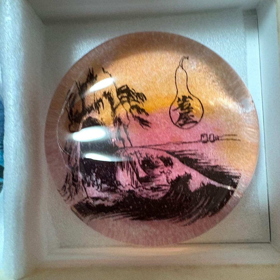 【未使用】野口硝子 限定品 フュージョンファクトリー 浮世絵ガラス 箸置き 藤沢の写真6枚目