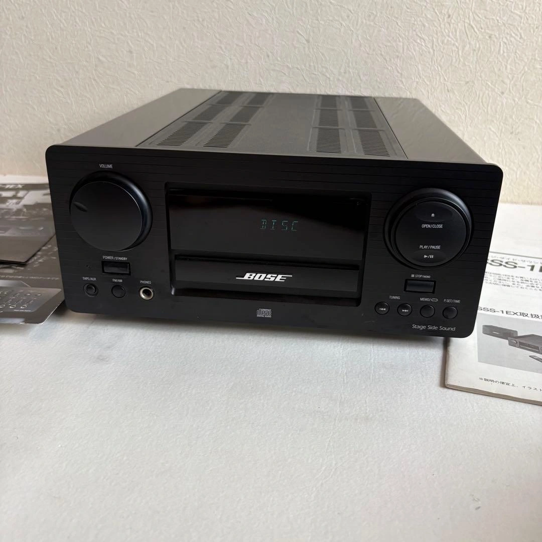 BOSE SSS-1MC CDレシーバー アンプ ボーズ オーディオ機の写真2枚目