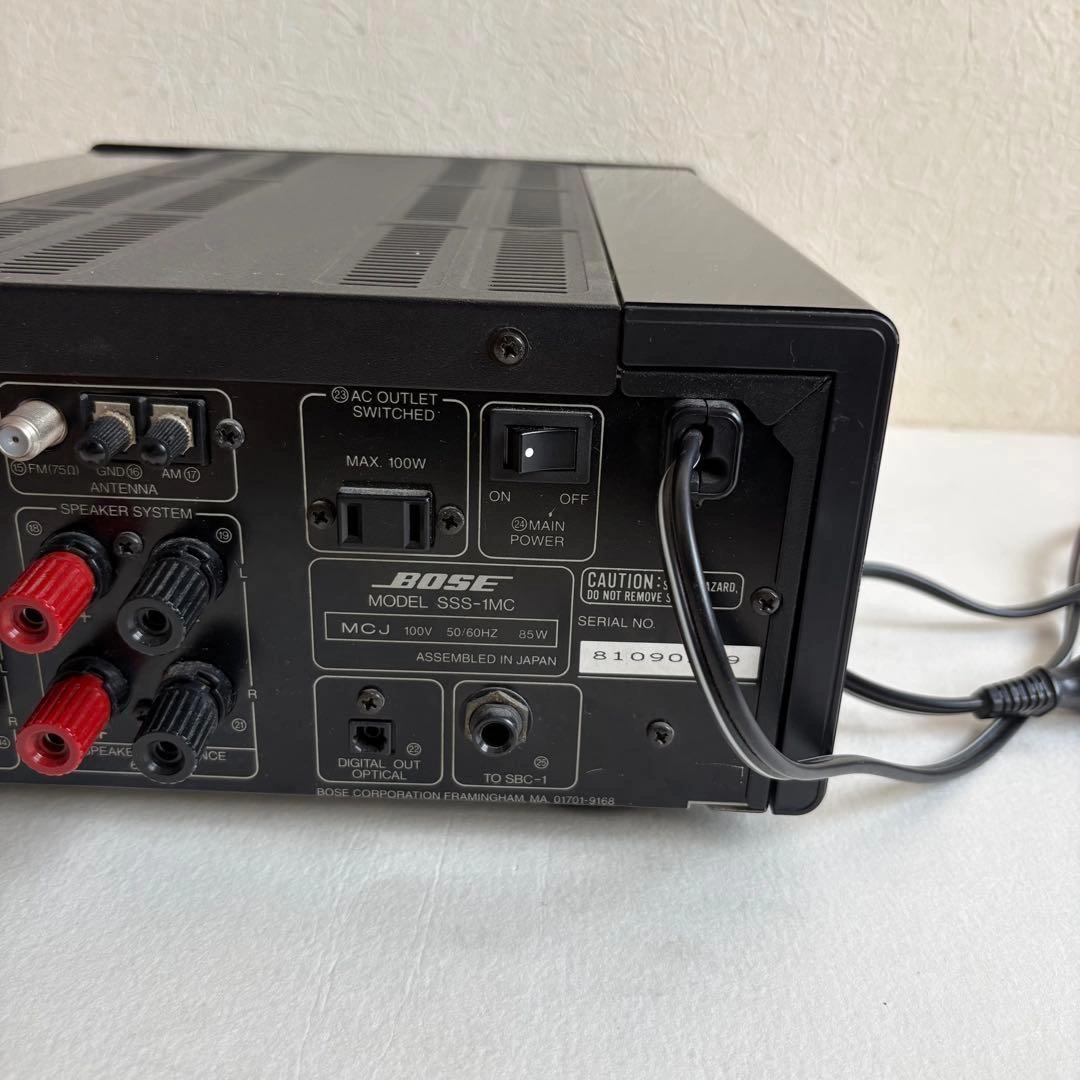 BOSE SSS-1MC CDレシーバー アンプ ボーズ オーディオ機の写真7枚目