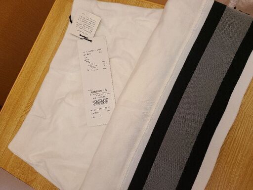 MOUSSY　白ボーダースカート