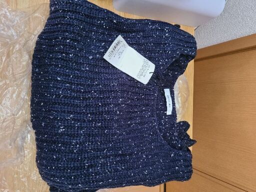 MOUSSY　ネイビーニット