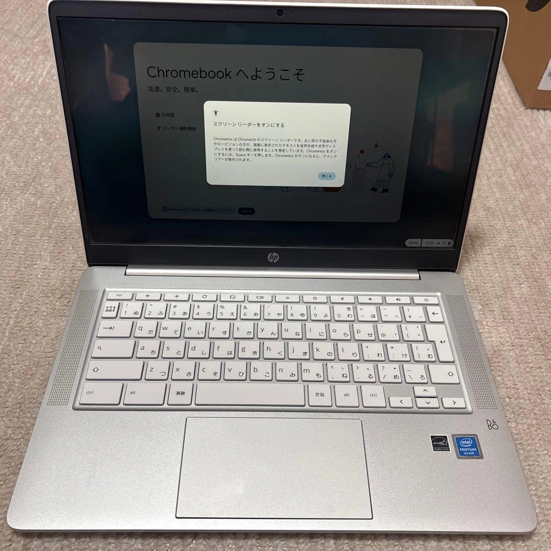 HP Chromebook 14a 8GB/256GB (更新期限2031年10月)の写真3枚目