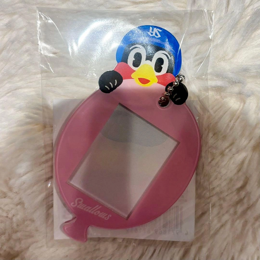 【値下げ中】東京ヤクルトスワローズ つば九郎 証明写真風ステッカー用ケース