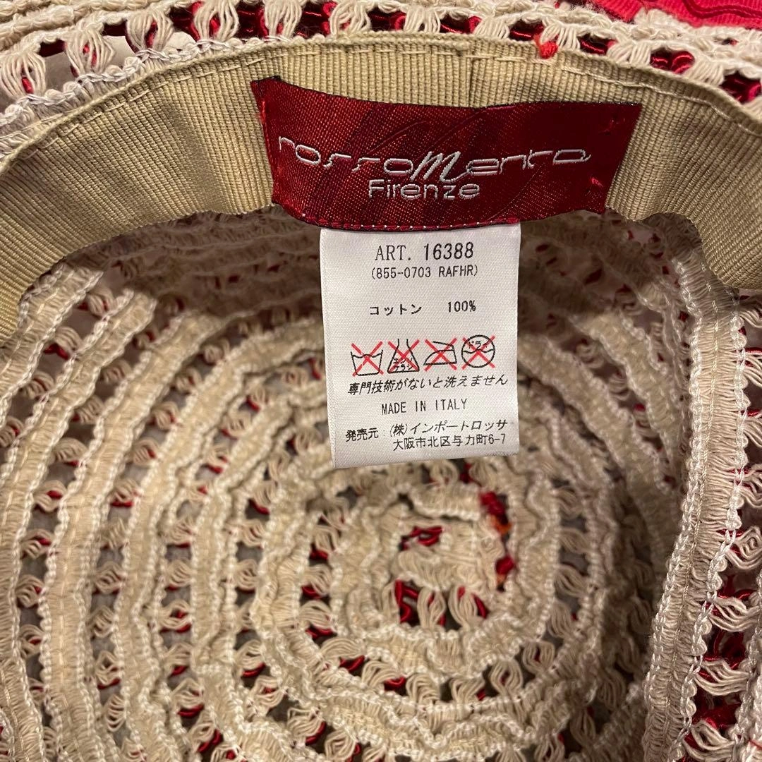 インポートロッサ import made in Italy帽子の写真7枚目